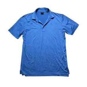 DUNNING GOLF Blue Polo Shirt Size Medium